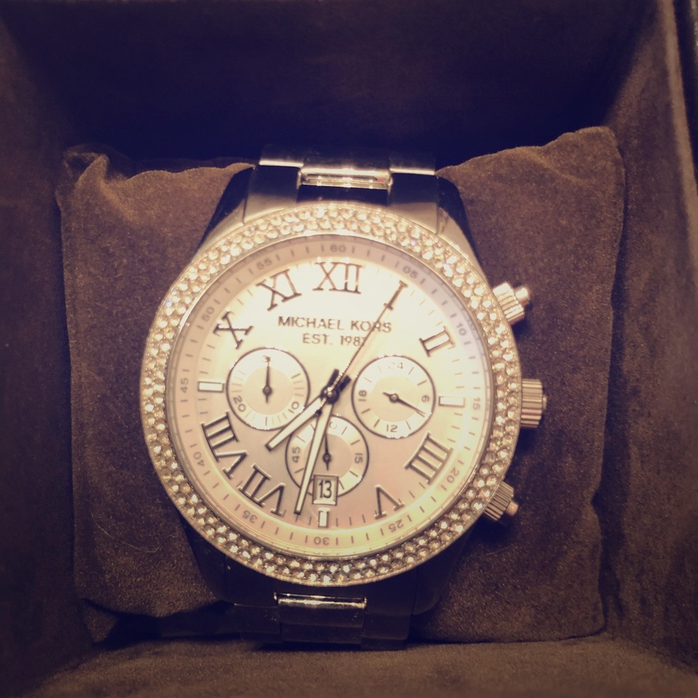 Michael Kors silver watch